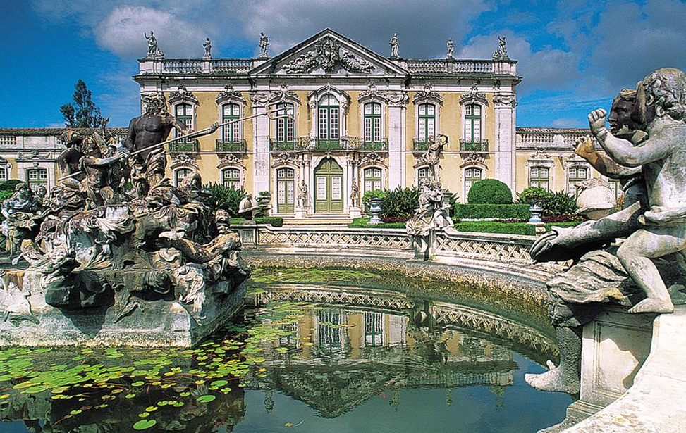 National Palace of Queluz (Palácio de Queluz - Front Facade)