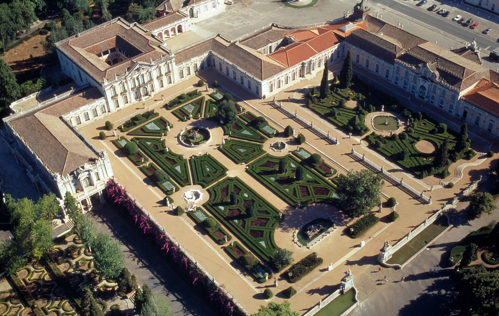 National Palace of Queluz (Palácio de Queluz) - Aerial