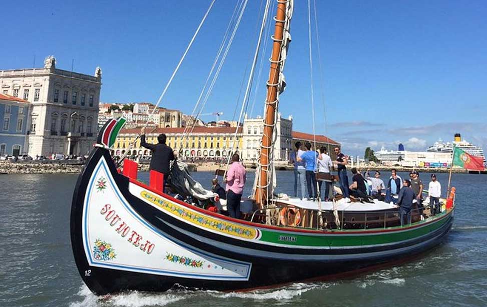 Lisbon Traditional Boats - Guided Sightseeing Cruise