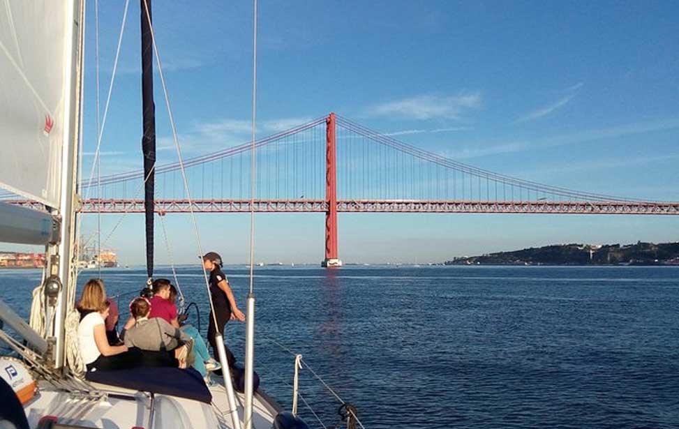 Lisbon Sailing Tour on a Luxury Sailing Yacht