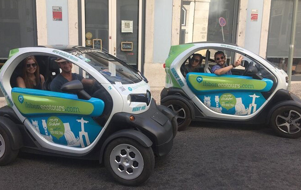 Lisbon e-car (Twizy Car) rental